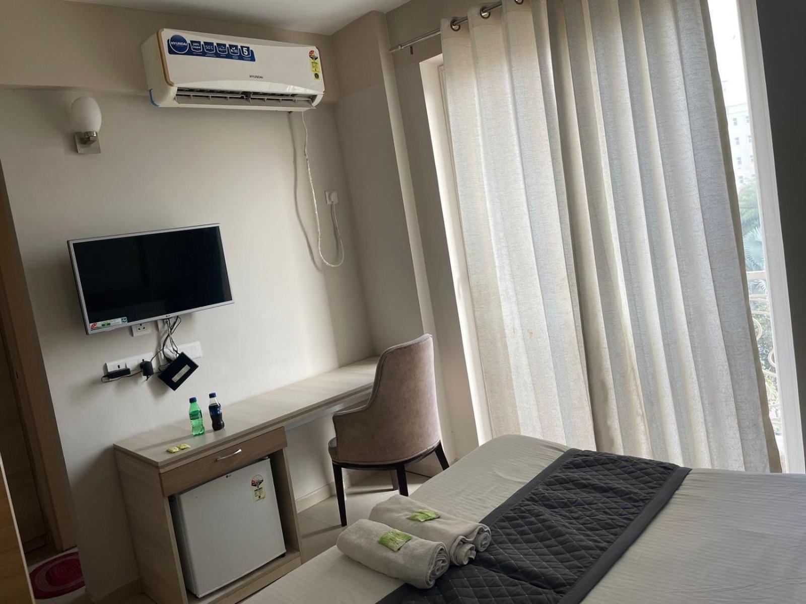 Apartamento Shyama Eternity Vrindāvan Exterior foto